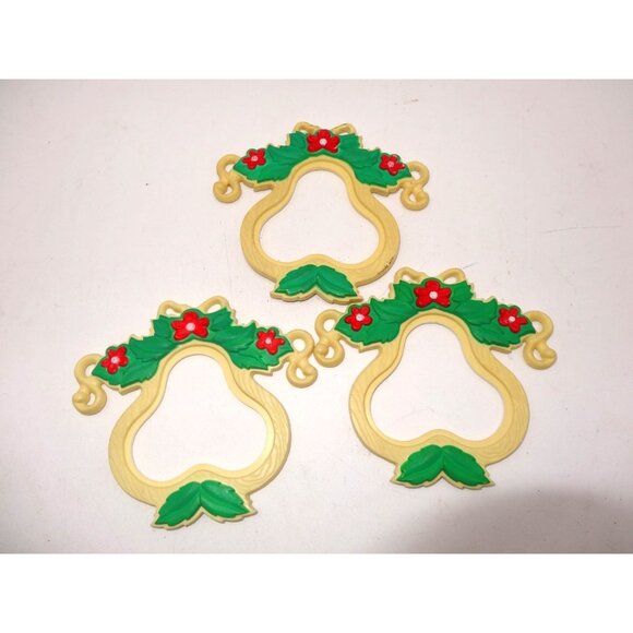 Strawberry Shortcake Berry Happy Home Replacement Parts 3 Window Trims Parts - Picture 2 of 5